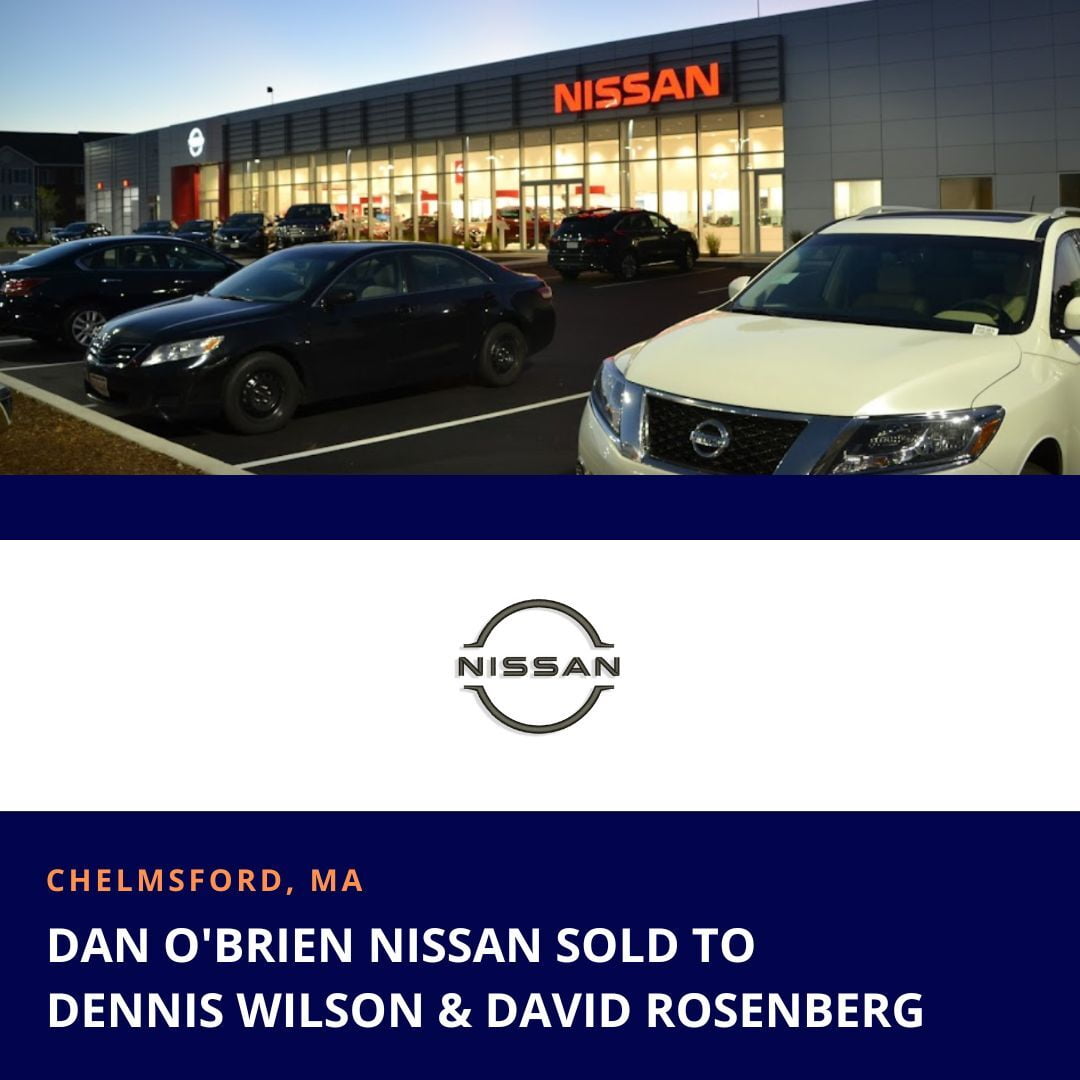 Nancy Phillips Associates Advises on the Sale of Dan O'Brien Nissan